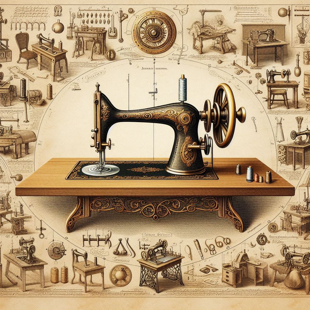 The history of the creation of sewing machines