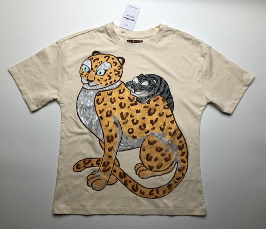 Women's short sleeve t-shirt Panthera. Ladies fancy funky t-shirt.