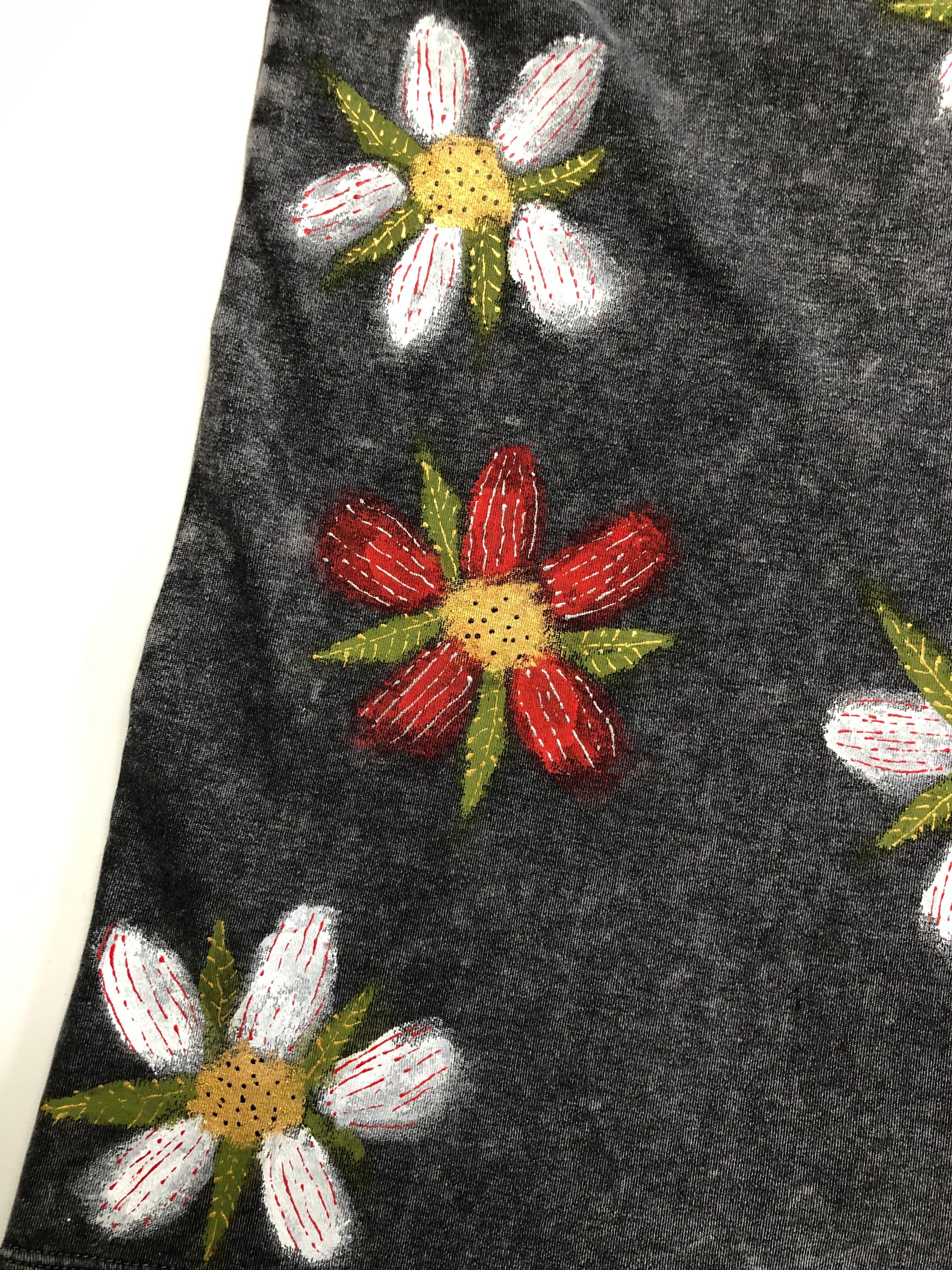 Flower design on clothes