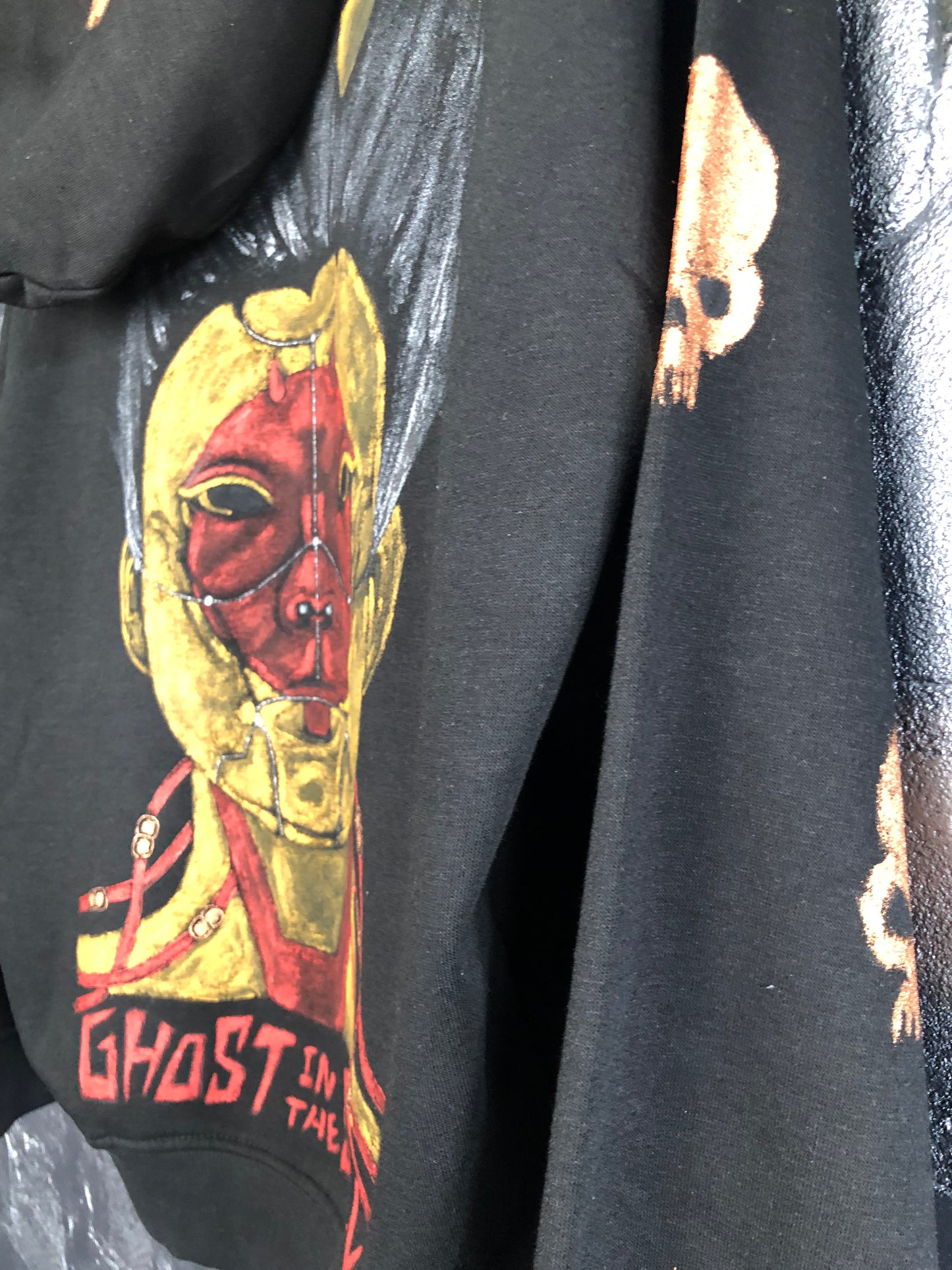Women's hoodie ghost